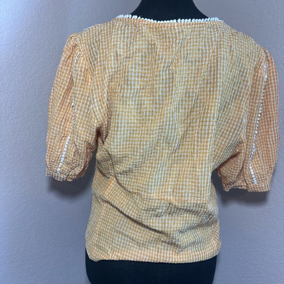 Free People Ivy Gingham Top - Picture 4 of 9